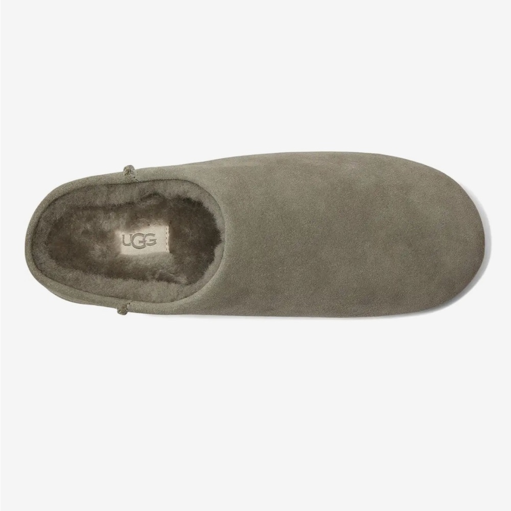 UGG Green Suede Slippers Women's Elea Slippers mosss green - Picture 3 of 9